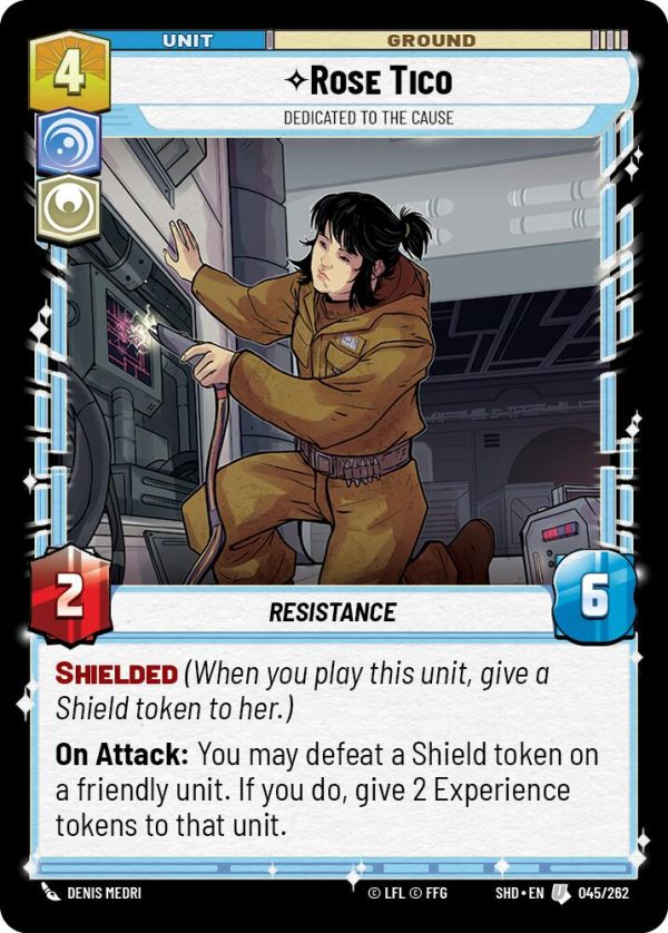 Rose Tico - Dedicated to the Cause (045 262) [Shadows of the Galaxy] Sale