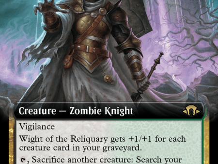 Wight of the Reliquary (Extended Art) [Modern Horizons 3] For Cheap