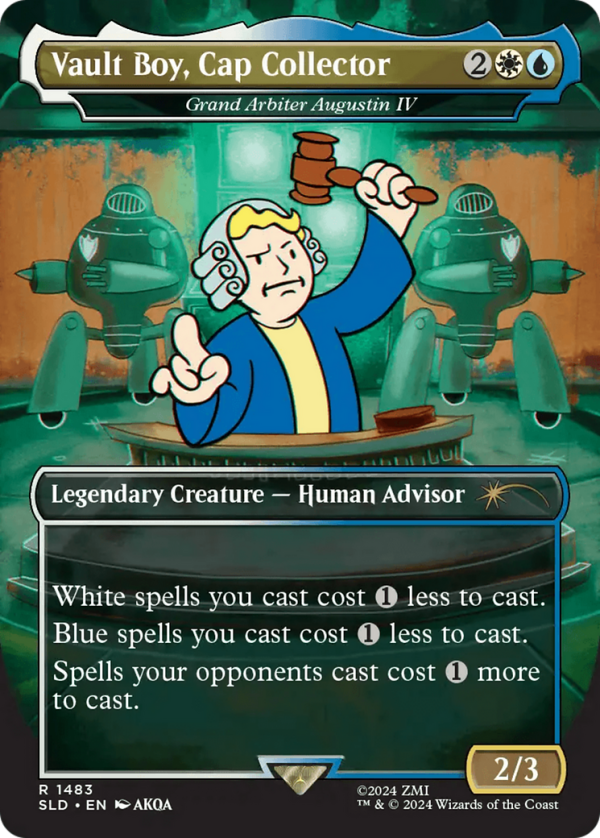 Vault Boy, Cap Collector - Grand Arbiter Augustin IV [Secret Lair Drop Series] Sale