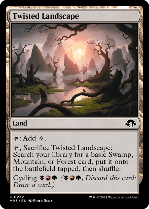 Twisted Landscape [Modern Horizons 3] on Sale