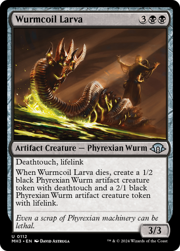 Wurmcoil Larva [Modern Horizons 3] For Sale