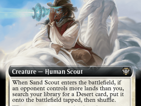 Sand Scout (Extended Art) [Outlaws of Thunder Junction Commander] For Discount