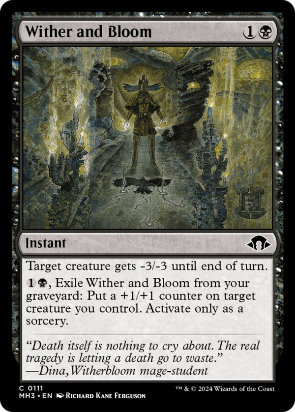 Wither and Bloom [Modern Horizons 3] Online Hot Sale