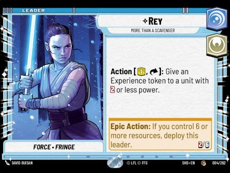 Rey - More Than a Scavenger (004 262) [Shadows of the Galaxy] on Sale