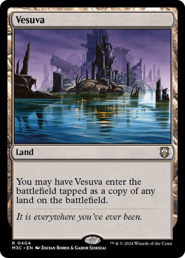 Vesuva (Ripple Foil) [Modern Horizons 3 Commander] Online now