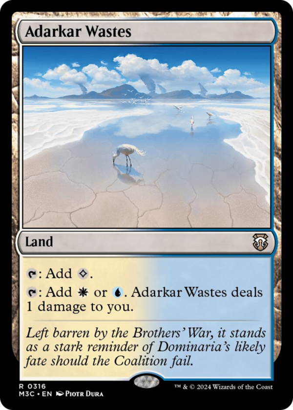 Adarkar Wastes [Modern Horizons 3 Commander] Online Hot Sale