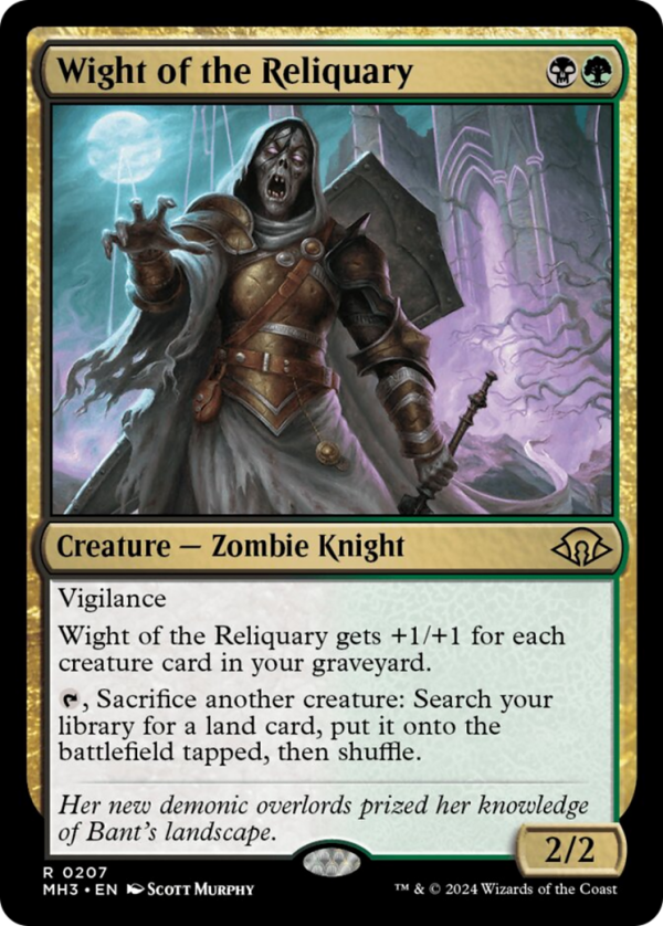 Wight of the Reliquary [Modern Horizons 3] Hot on Sale