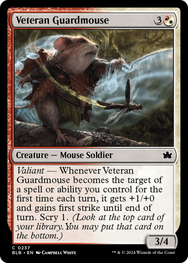 Veteran Guardmouse [Bloomburrow] Online now