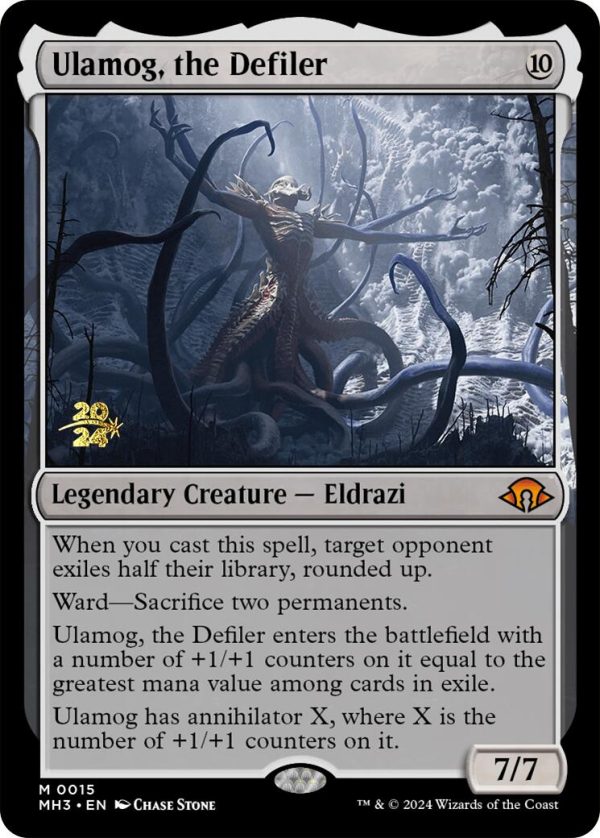 Ulamog, the Defiler [Modern Horizons 3 Prerelease Promos] For Cheap