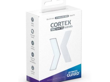 Ultimate Guard Cortex Sleeves Std Size Matte Clear (100) Online Hot Sale