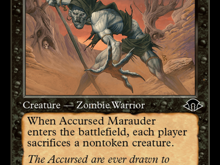 Accursed Marauder (Retro Frame) [Modern Horizons 3] Online