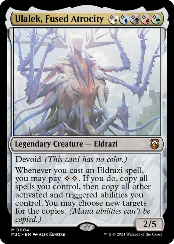 Ulalek, Fused Atrocity [Modern Horizons 3 Commander] Online Sale