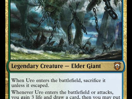 Uro, Titan of Nature s Wrath [Modern Horizons 3 Commander] For Sale