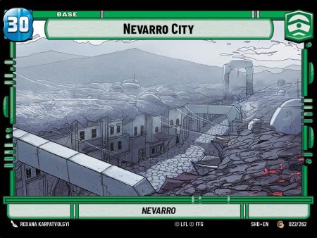 Nevarro City    Shield (022    T02) [Shadows of the Galaxy] For Sale