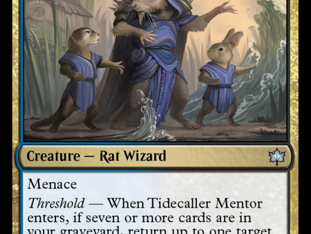 Tidecaller Mentor [Bloomburrow] For Cheap