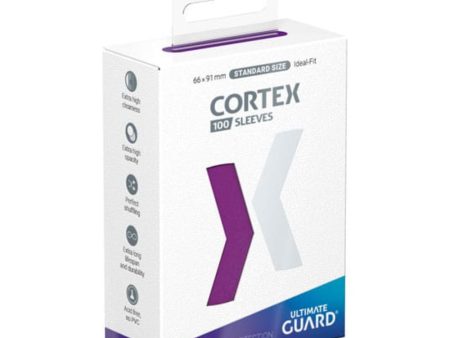 Ultimate Guard Cortex Sleeves Standard Size Purple (100) Online Sale