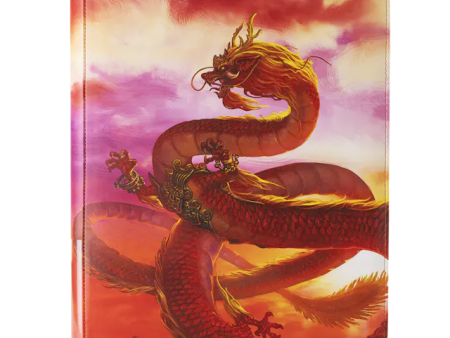 Card Codex Zipster Binder - Regular - Wood Dragon 2024 Hot on Sale