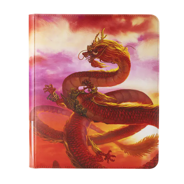 Card Codex Zipster Binder - Regular - Wood Dragon 2024 Hot on Sale