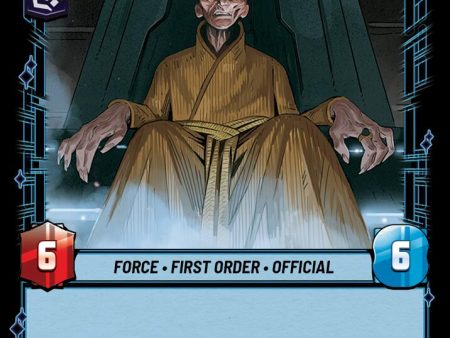 Supreme Leader Snoke - Shadow Ruler (037 262) [Shadows of the Galaxy] Online Hot Sale