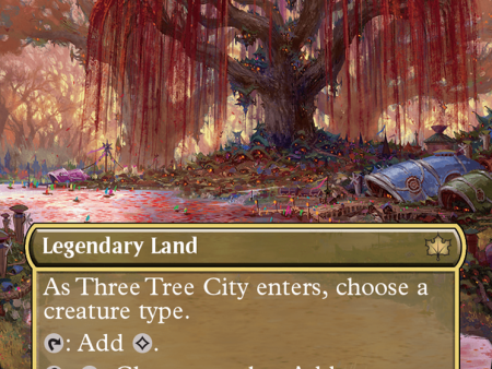 Three Tree City (Borderless) (0339) [Bloomburrow] Supply