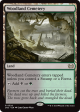 Woodland Cemetery [Duskmourn: House of Horror Commander] Hot on Sale