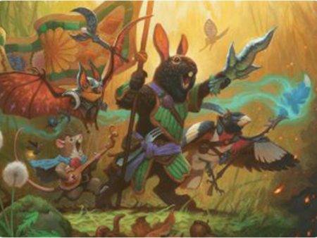 Valley Questcaller Art Card [Bloomburrow Art Series] For Discount