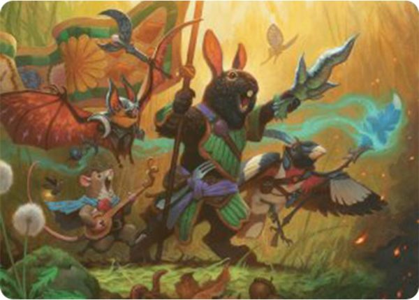 Valley Questcaller Art Card [Bloomburrow Art Series] For Discount