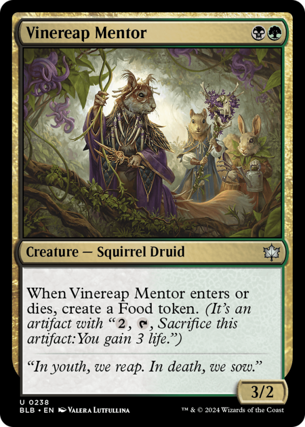 Vinereap Mentor [Bloomburrow] For Cheap