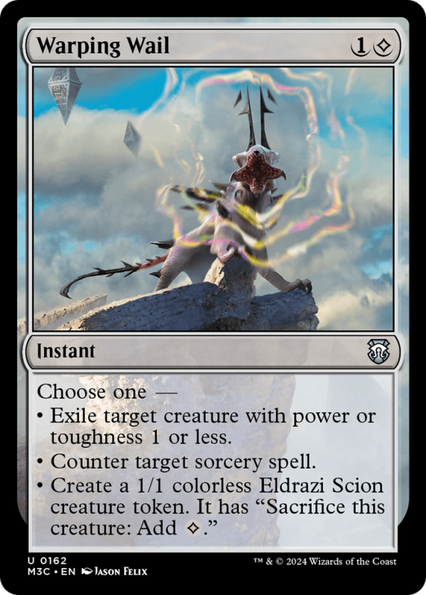 Warping Wail (Ripple Foil) [Modern Horizons 3 Commander] Sale