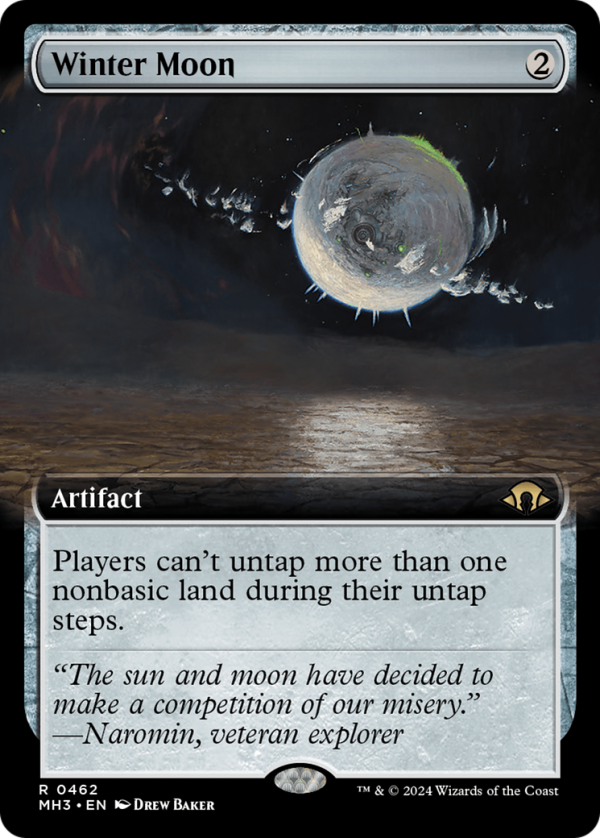 Winter Moon (Extended Art) [Modern Horizons 3] on Sale