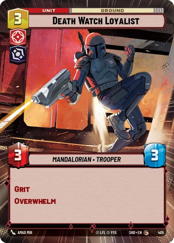 Death Watch Loyalist (Hyperspace) (405) [Shadows of the Galaxy] Supply