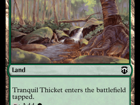 Tranquil Thicket (Ripple Foil) [Modern Horizons 3 Commander] Supply