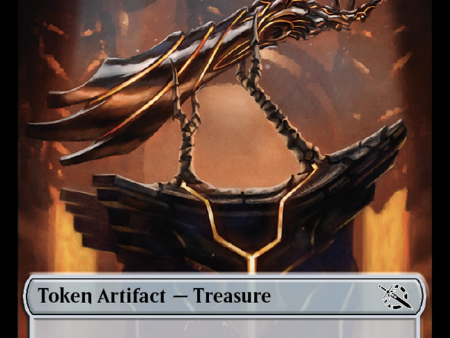 Treasure (21)    Phyrexian Saproling Double-Sided Token [March of the Machine Tokens] Hot on Sale