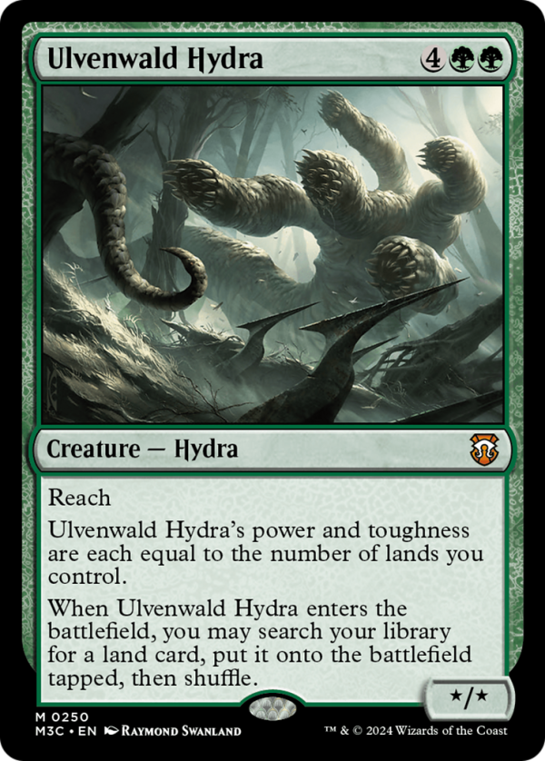 Ulvenwald Hydra (Ripple Foil) [Modern Horizons 3 Commander] Hot on Sale