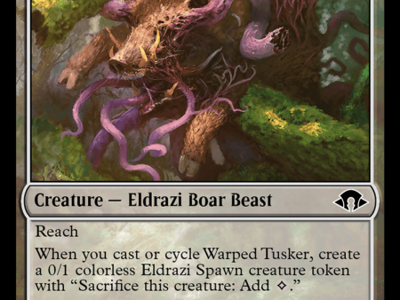 Warped Tusker [Modern Horizons 3] For Discount