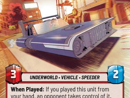 Stolen Landspeeder (Hyperspace) (430) [Shadows of the Galaxy] Discount