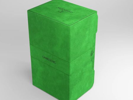 GameGenic - Stronghold Deck Box 200+ XL (Green) on Sale