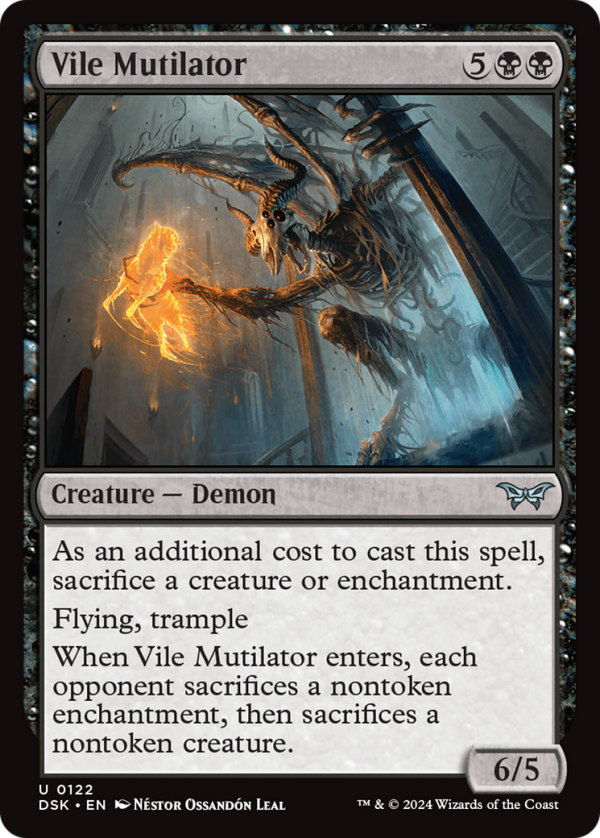 Vile Mutilator [Duskmourn: House of Horror] Cheap