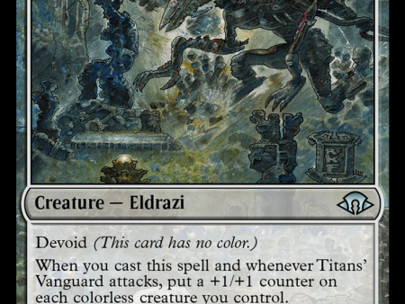 Titans  Vanguard (Ripple Foil) [Modern Horizons 3] For Discount