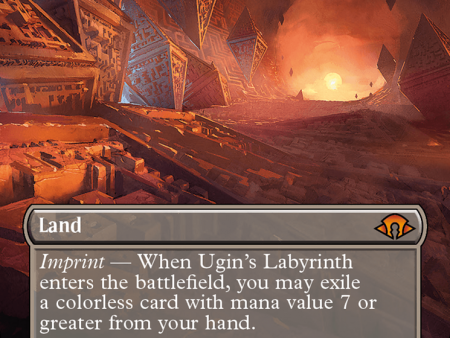 Ugin s Labyrinth (Borderless) [Modern Horizons 3] Online Sale