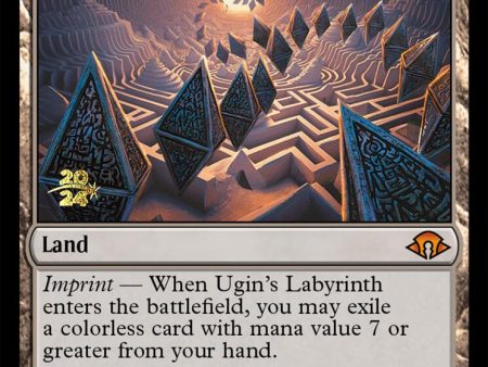 Ugin s Labyrinth [Modern Horizons 3 Prerelease Promos] Supply