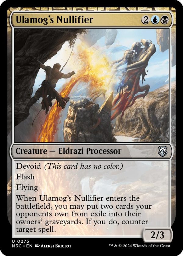 Ulamog s Nullifier [Modern Horizons 3 Commander] on Sale