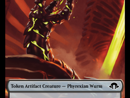 Phyrexian Wurm (0017)    Energy Reserve Double-Sided Token [Modern Horizons 3 Tokens] Fashion