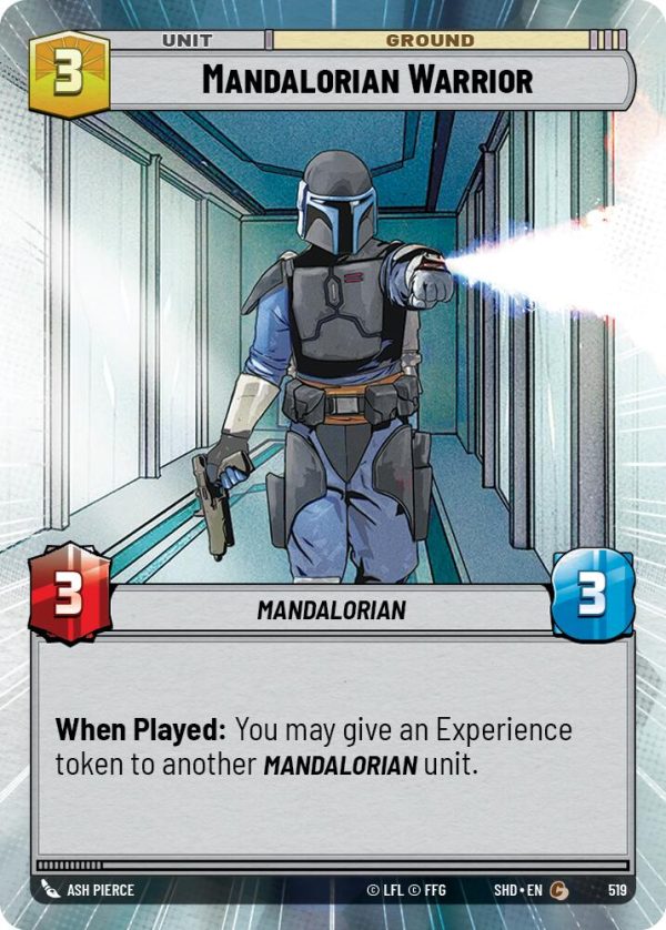 Mandalorian Warrior (Hyperspace) (519) [Shadows of the Galaxy] Sale