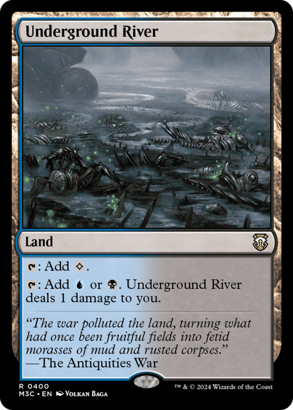 Underground River (Ripple Foil) [Modern Horizons 3 Commander] Cheap