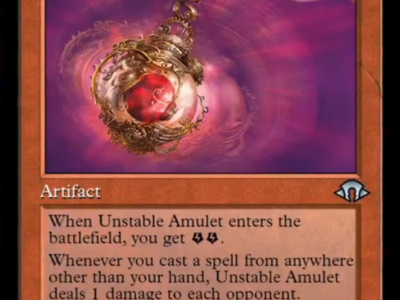 Unstable Amulet (Retro) [Modern Horizons 3] For Discount