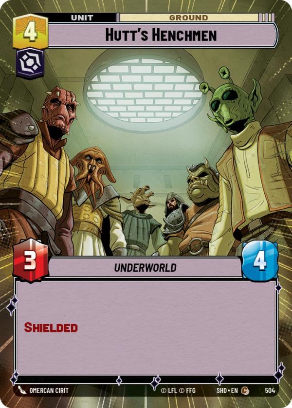 Hutt s Henchmen (Hyperspace) (504) [Shadows of the Galaxy] Cheap